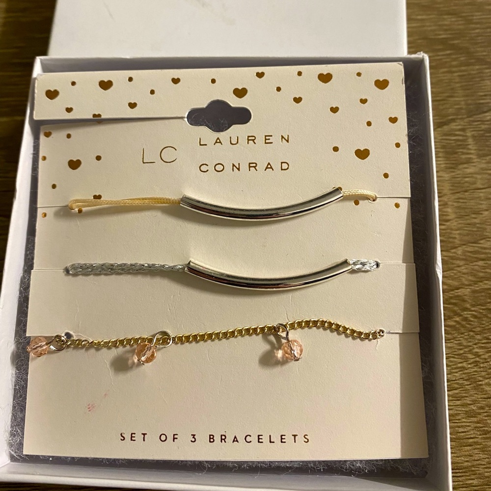Lauren Conrad Bracelet set